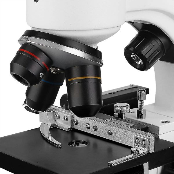 Microscópio Biológico Binocular SV605 40X-1600X Objetivas Acromáticas DIN 2