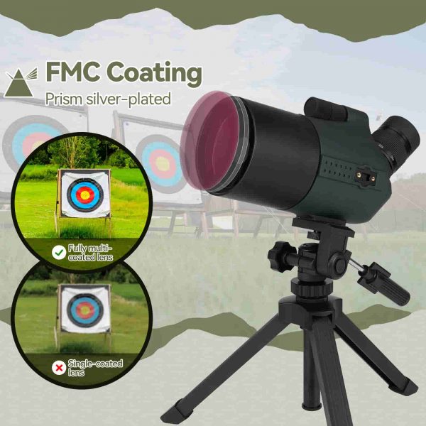 Spotting Scope Mak SV41 PRO 28-84x80 Revestimento FMC 2.4" Resolução 2