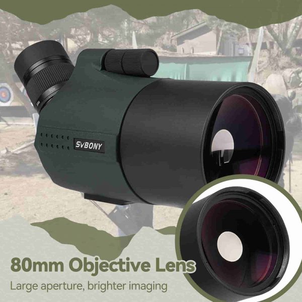 Spotting Scope Mak SV41 PRO 28-84x80 Revestimento FMC 2.4" Resolução